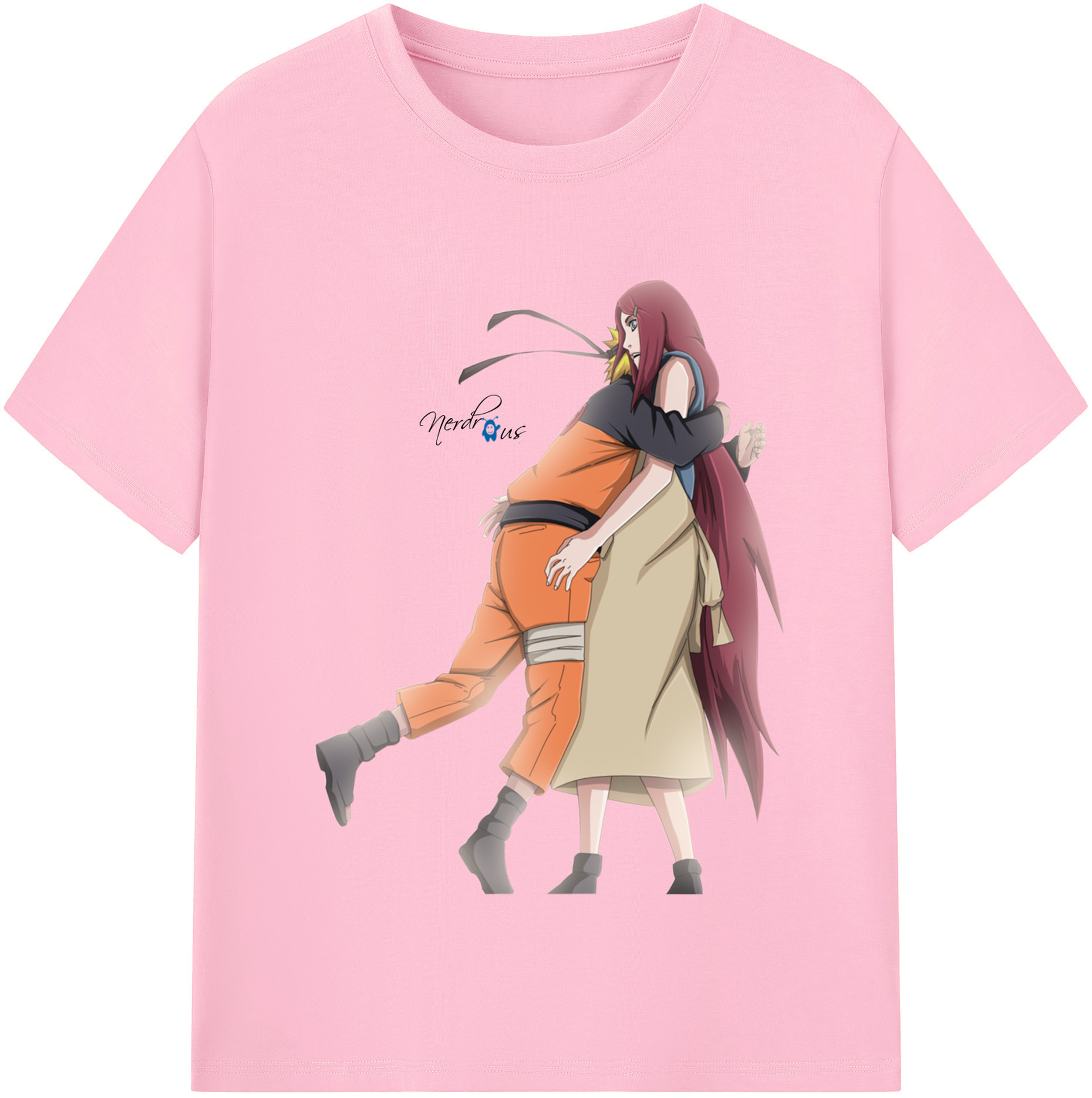 （画像用） NARUTO -ナルト- うずまき ナルト Uzumaki Naruto 綿100％半袖Tシャツ（フロントプリント）