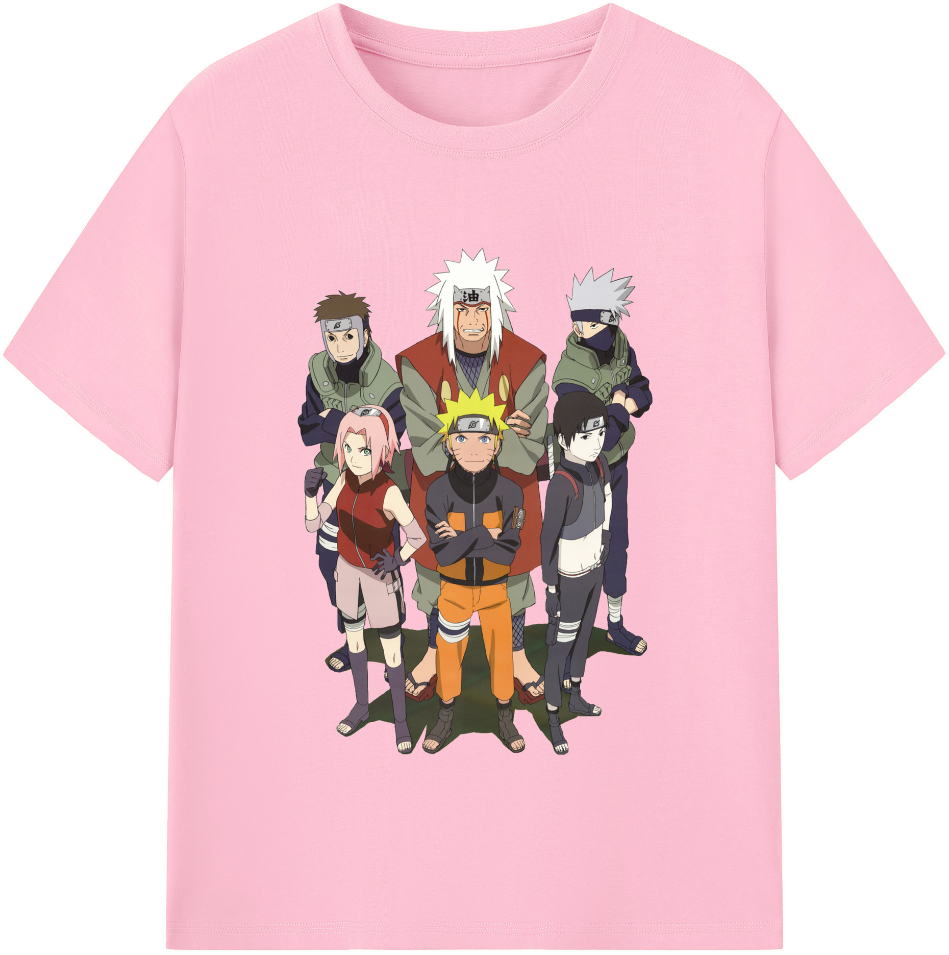 （画像用） NARUTO -ナルト- うずまき ナルト Uzumaki Naruto 綿100％半袖Tシャツ（フロントプリント）