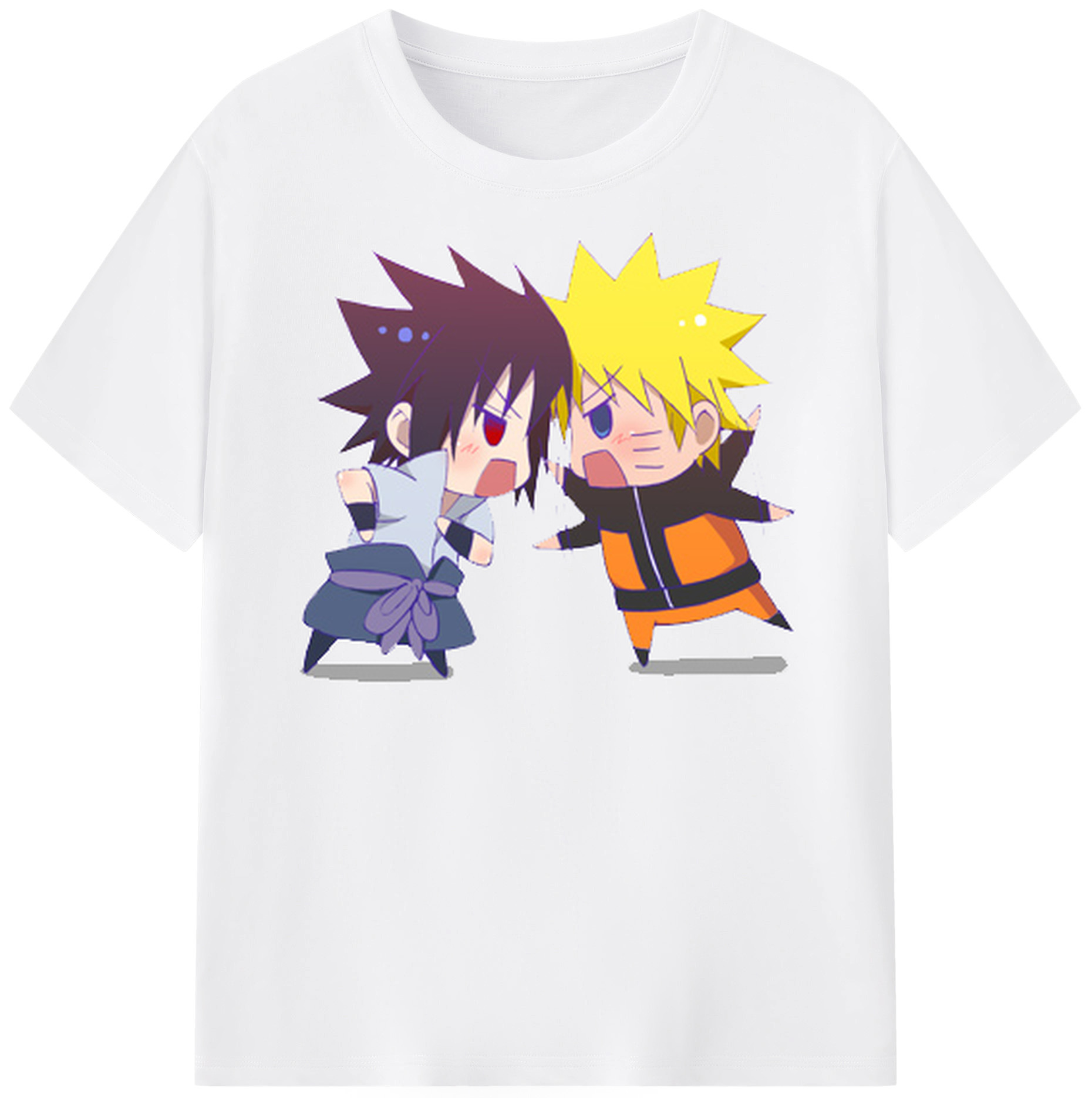 （画像用） NARUTO -ナルト- うずまき ナルト Uzumaki Naruto 綿100％半袖Tシャツ（フロントプリント）