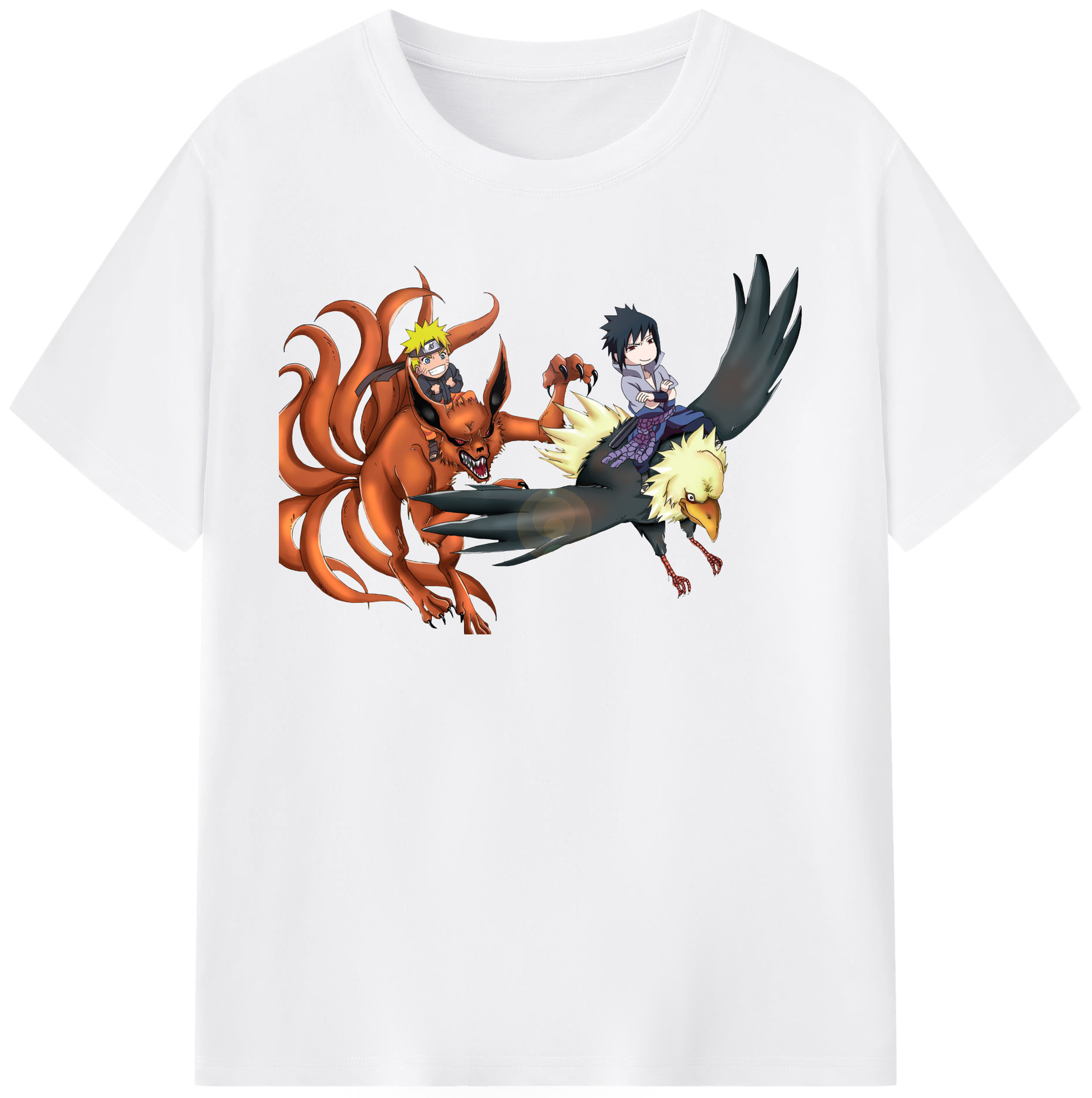（画像用） NARUTO -ナルト- うずまき ナルト Uzumaki Naruto 綿100％半袖Tシャツ（フロントプリント）