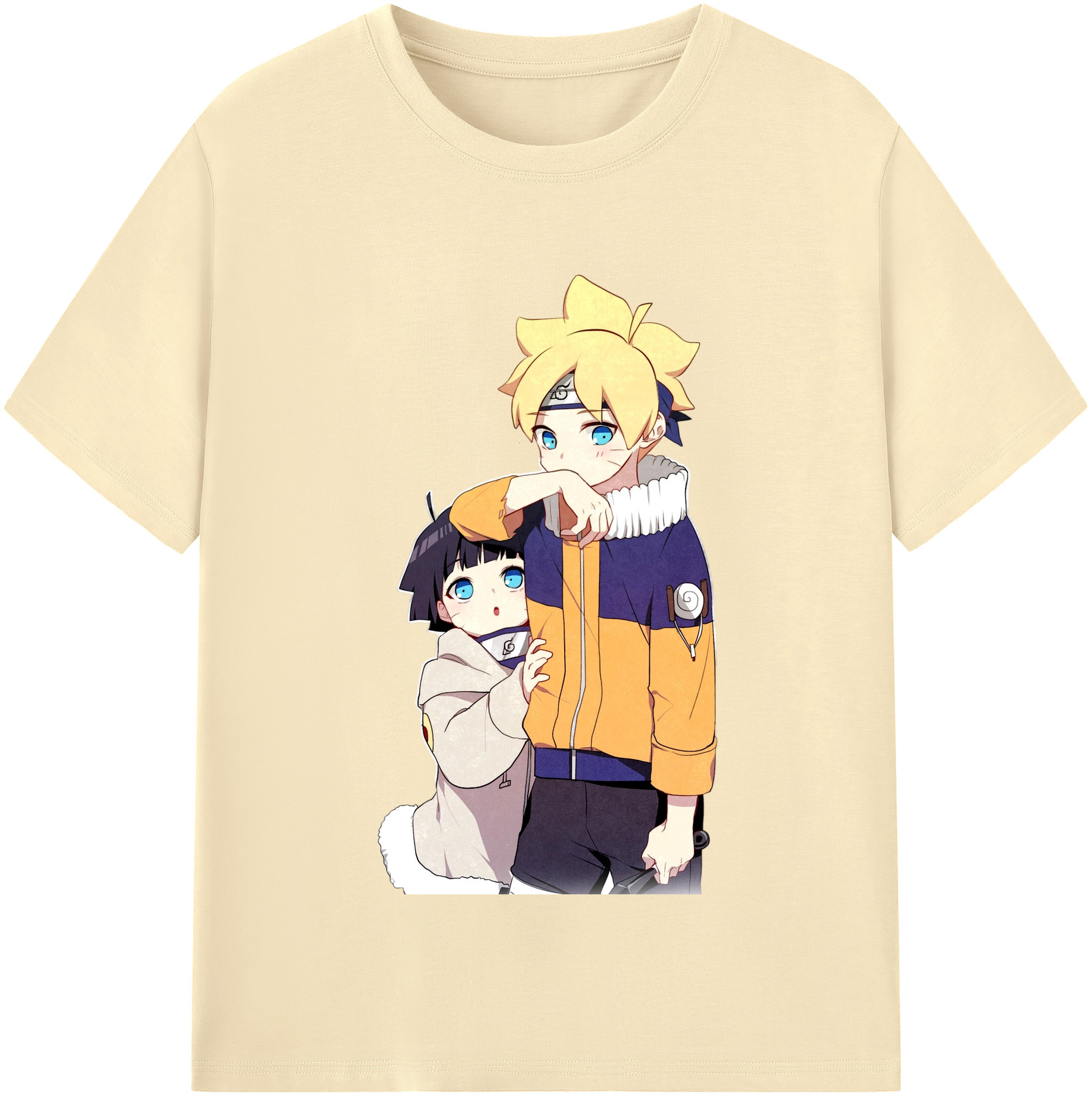 （画像用） NARUTO -ナルト- うずまき ボルト Uzumaki Boruto 綿100％半袖Tシャツ（フロントプリント）