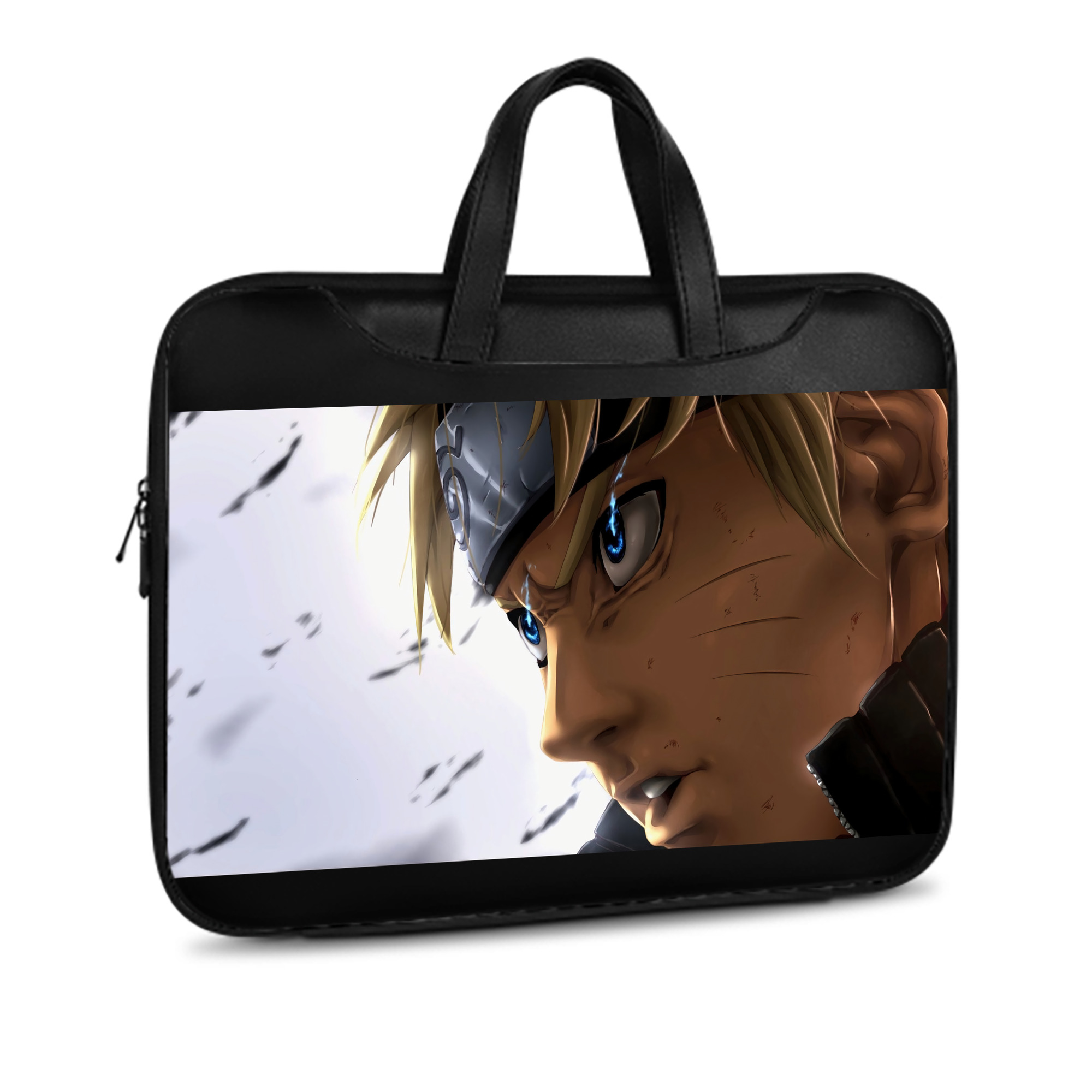 （画像用） NARUTO -ナルト- NARUTO -ナルト- 疾風伝 レザーラップトップバッグ　ノートパソコンケース