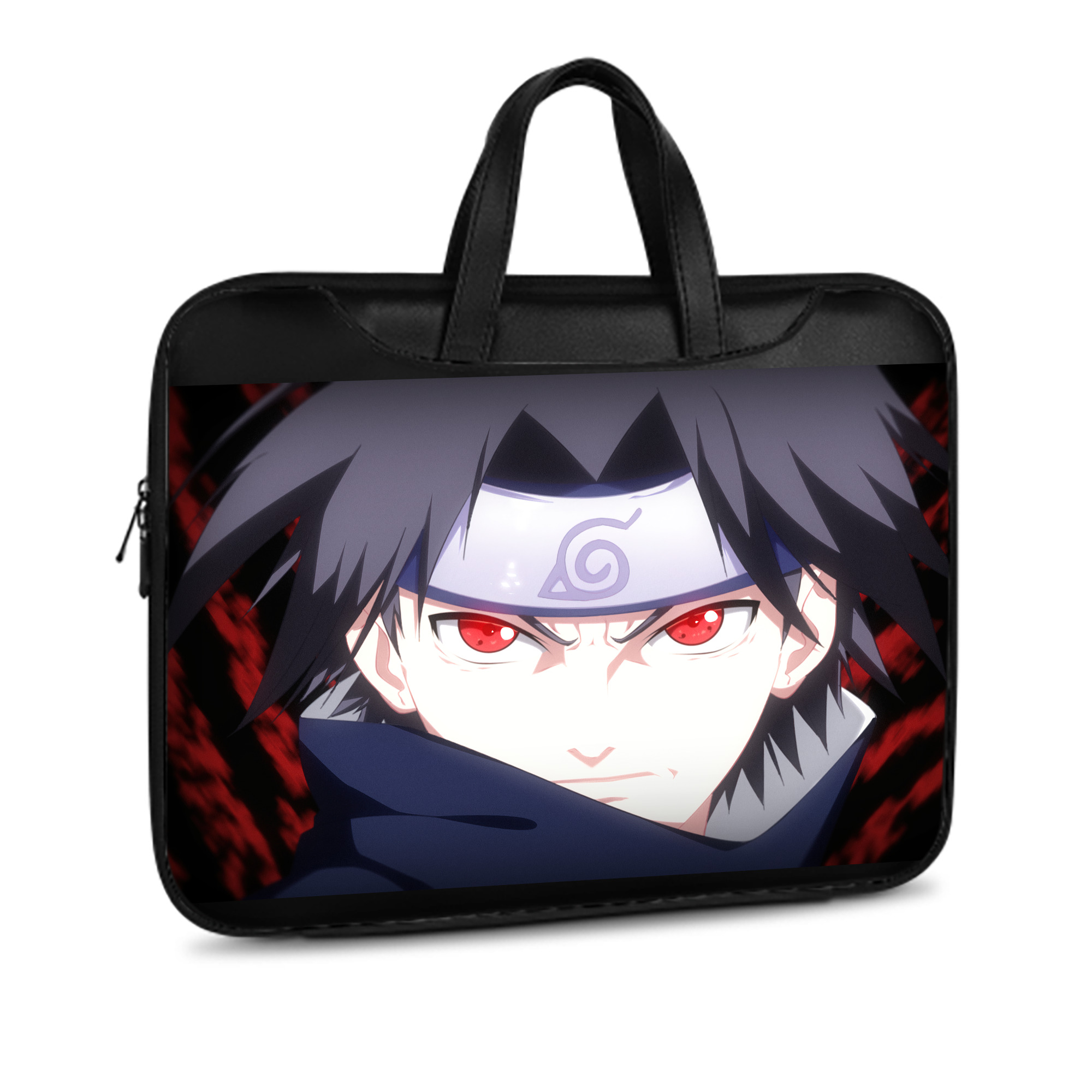 （画像用） NARUTO -ナルト- NARUTO -ナルト- 疾風伝 レザーラップトップバッグ　ノートパソコンケース