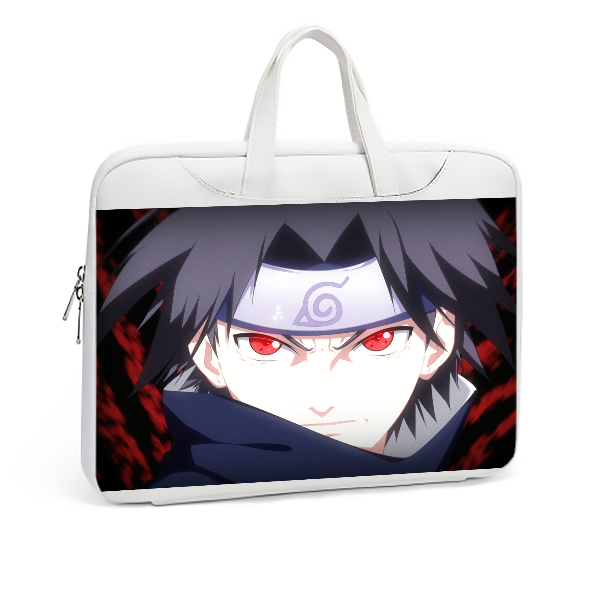 （画像用） NARUTO -ナルト- NARUTO -ナルト- 疾風伝 レザーラップトップバッグ　ノートパソコンケース