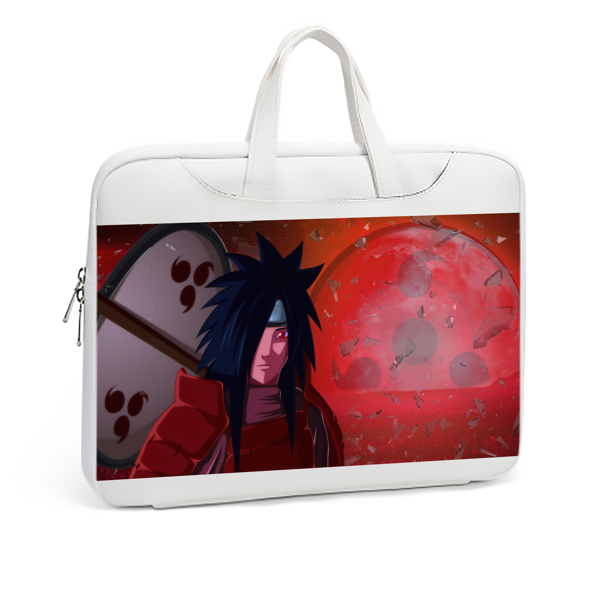 （画像用） NARUTO -ナルト- NARUTO -ナルト- 疾風伝 レザーラップトップバッグ　ノートパソコンケース