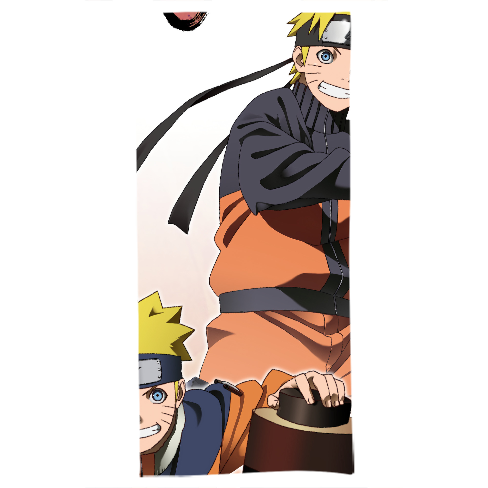 （画像用） NARUTO -ナルト- NARUTO -ナルト- 疾風伝 大判バスタオル 70×140cm 吸水速乾 柔らかい肌触り