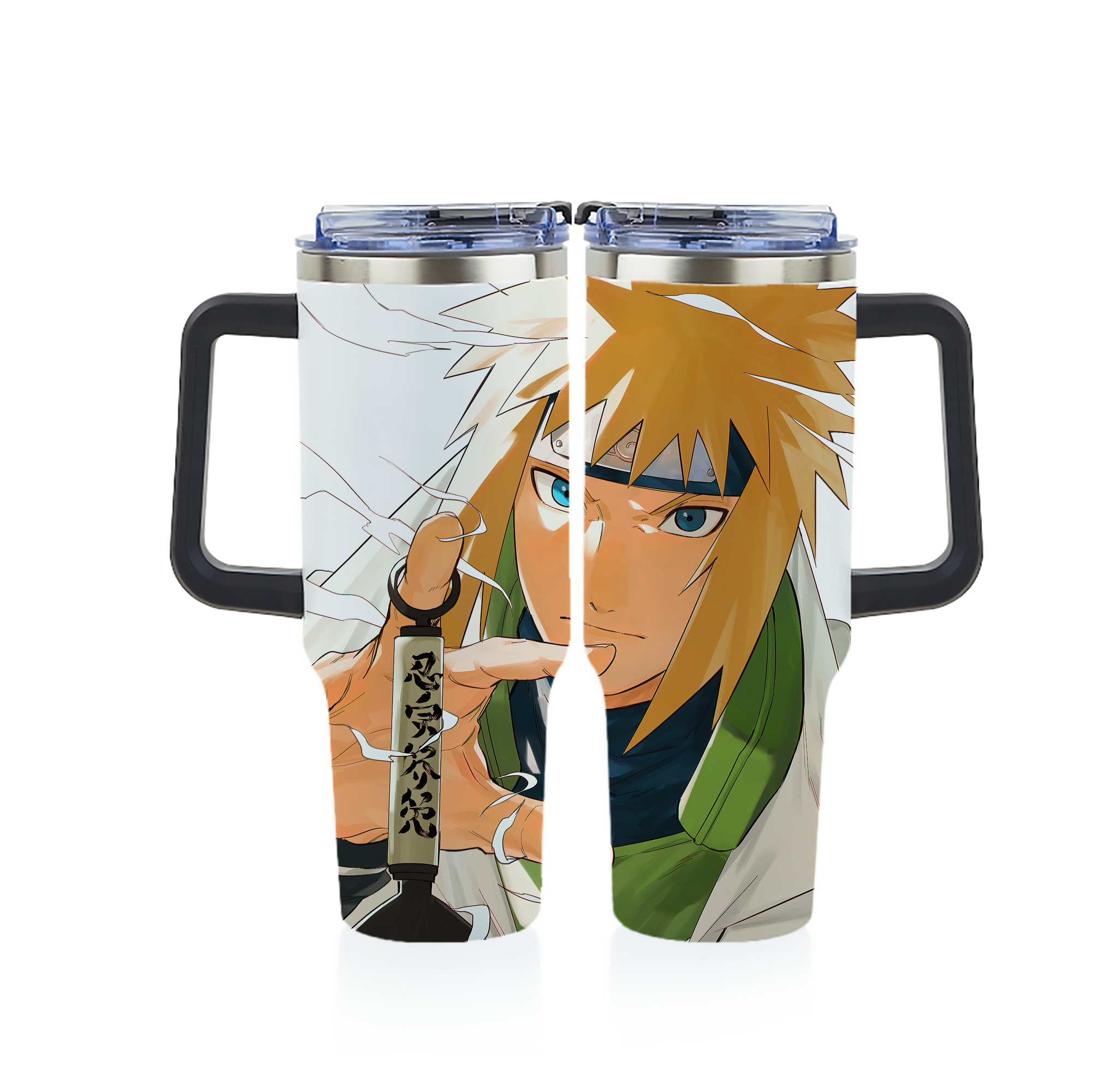 （画像用） NARUTO -ナルト- NARUTO -ナルト- 疾風伝 1200ｍLフルプリント車用タンブラー