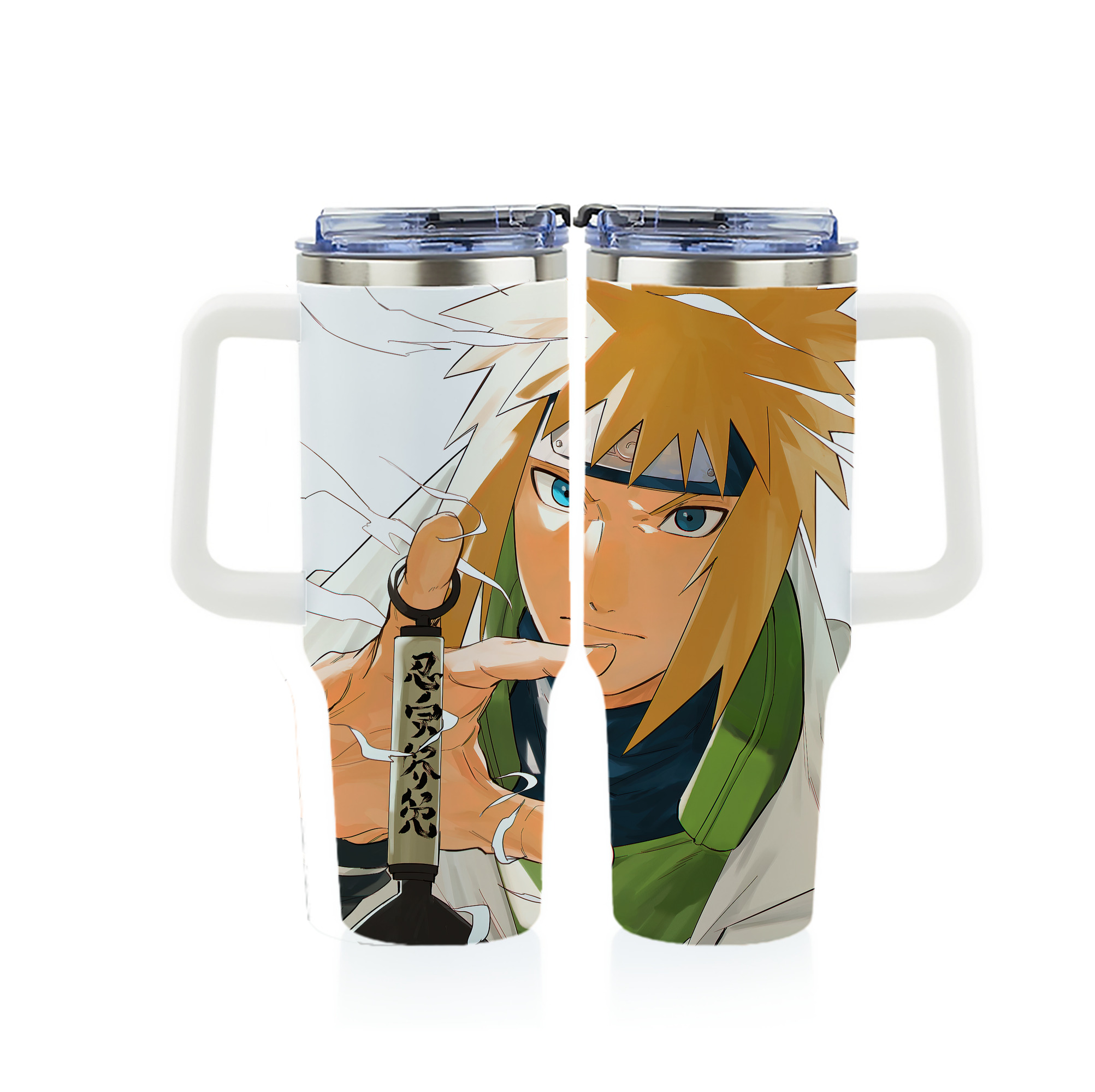 （画像用） NARUTO -ナルト- NARUTO -ナルト- 疾風伝 1200ｍLフルプリント車用タンブラー